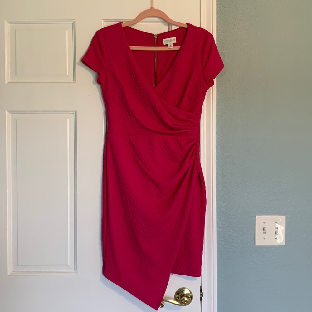 Bisou Bisou Fuchsia Dress